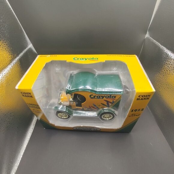 1998 Crayola 1912 Ford Van Ltd Ed Coin Bank Collectors Series - Picture 6 of 7